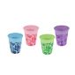 Pahare colorate Floral Fiesta