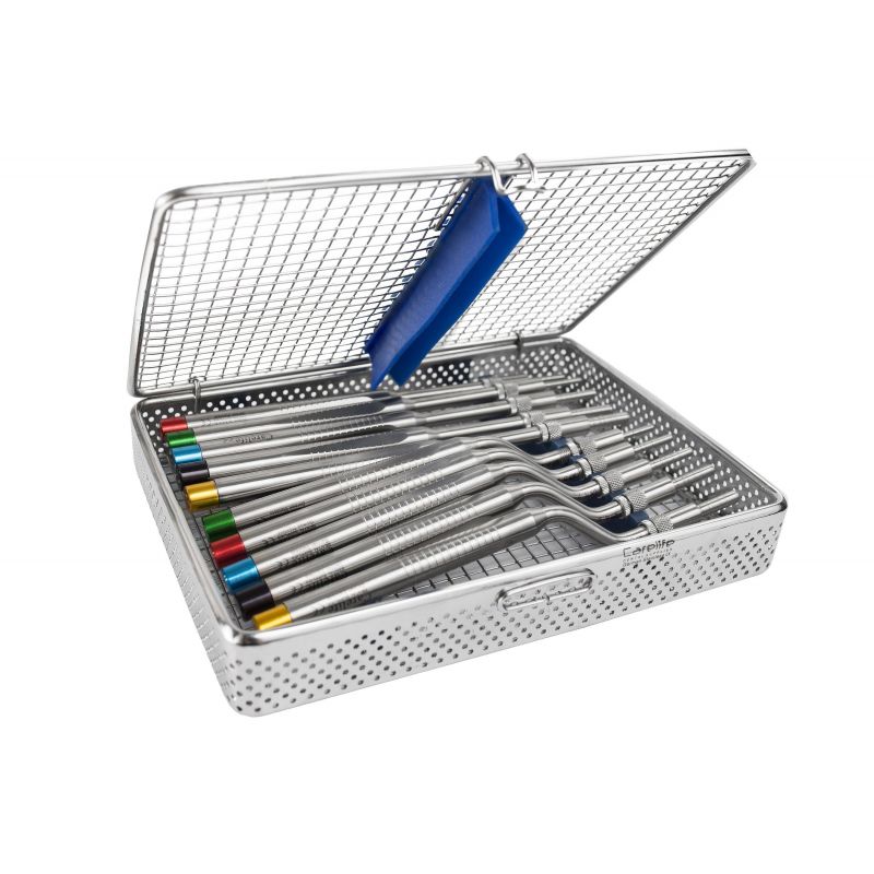 Kit osteotoame 10 buc convexe