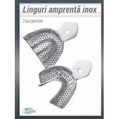 Pereche linguri amprenta inox (2 buc)
