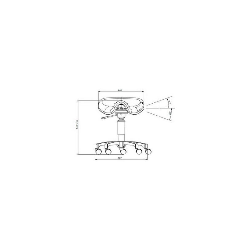 Scaun medic Mica tip Șa