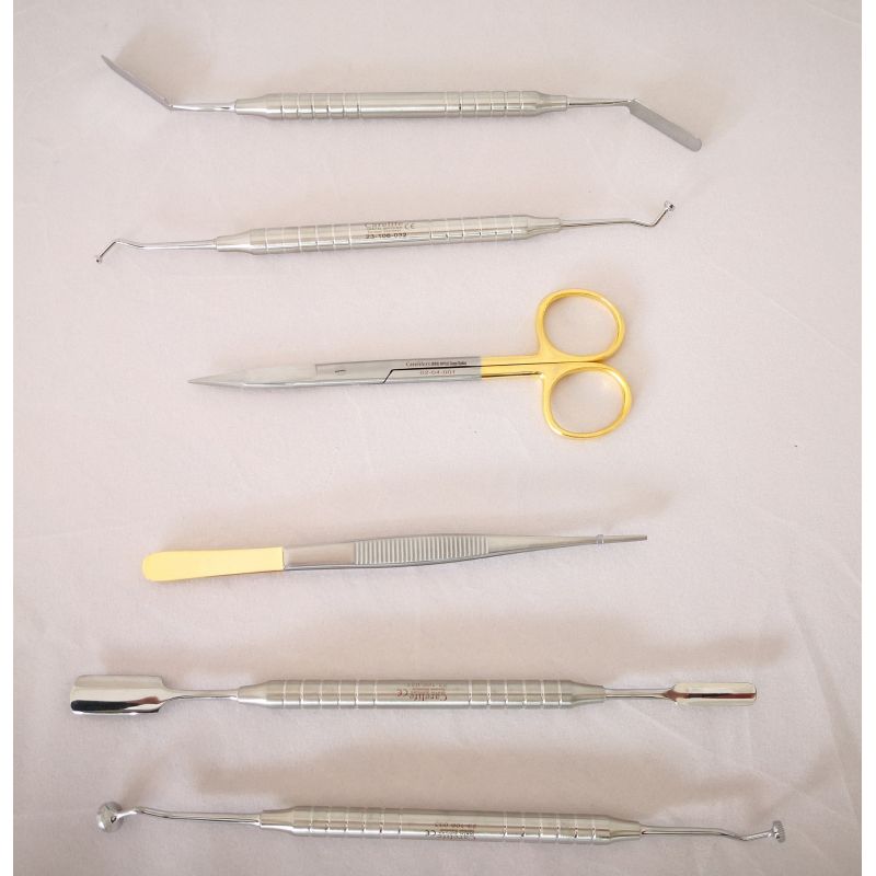 Kit prelucrare PRF Box cu instrumente