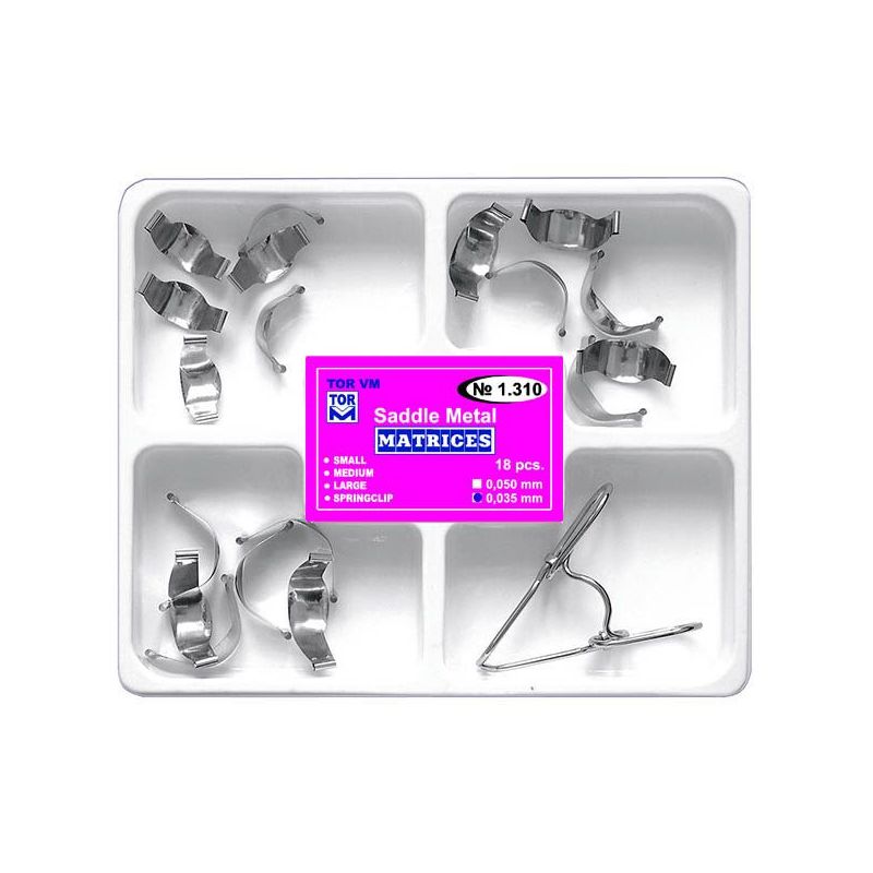 Set matrici metalice preformate TOR VM