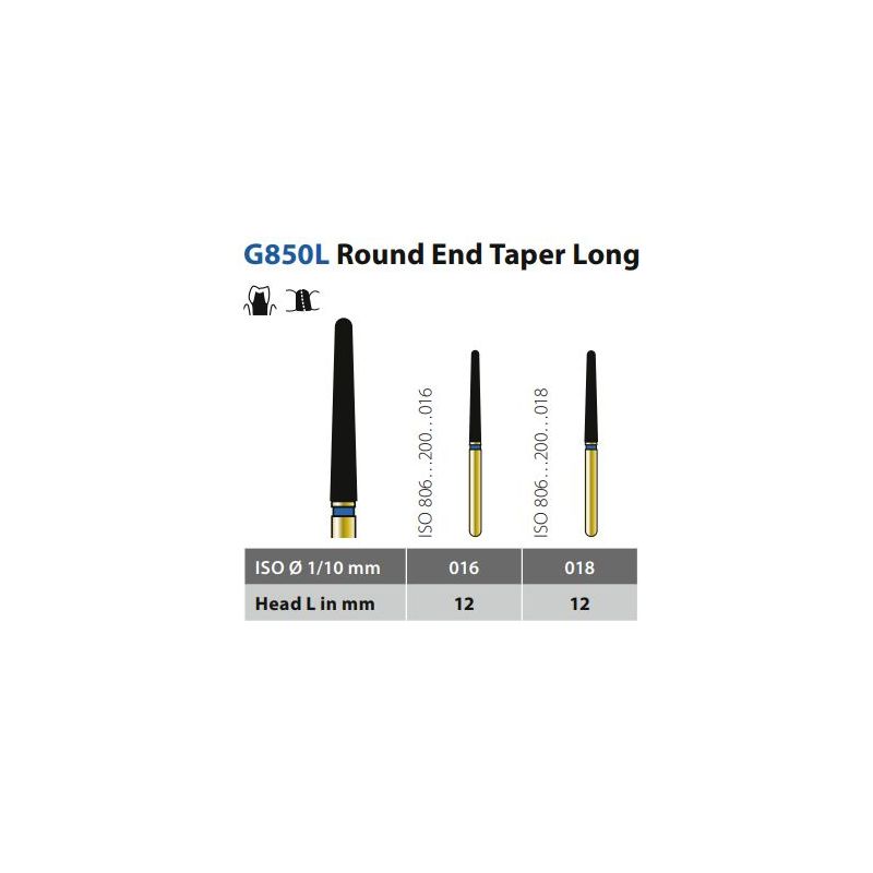 Freza diamantata Diatech G850L