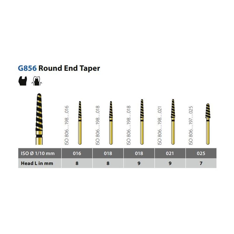 Freza diamantata Diatech G856