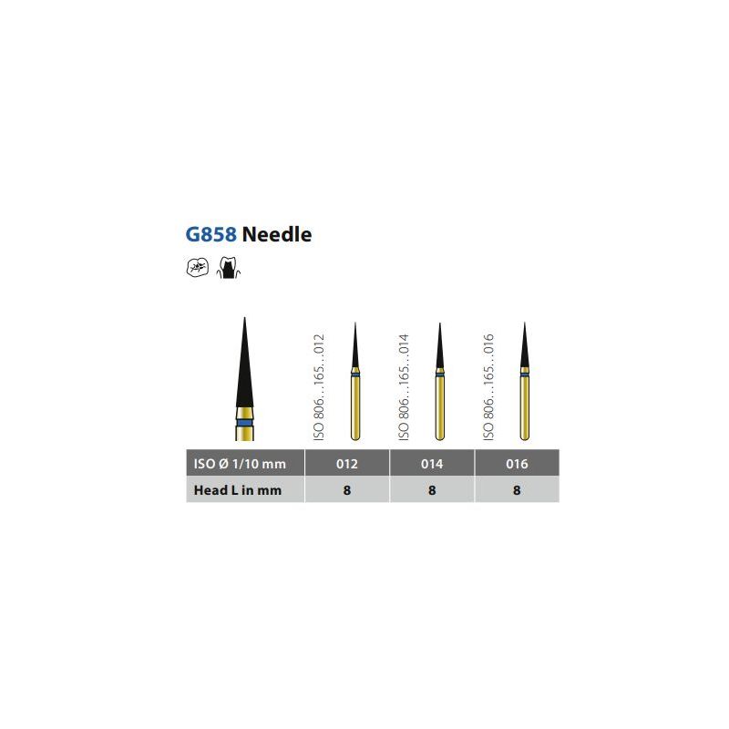 Freza diamantata Diatech G858