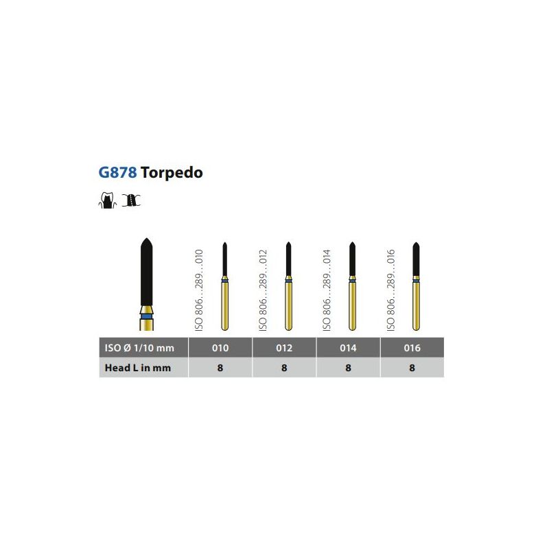 Freza diamantata Diatech G878
