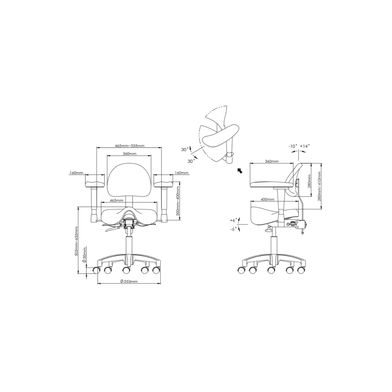 Scaun endo Mica Microscope
