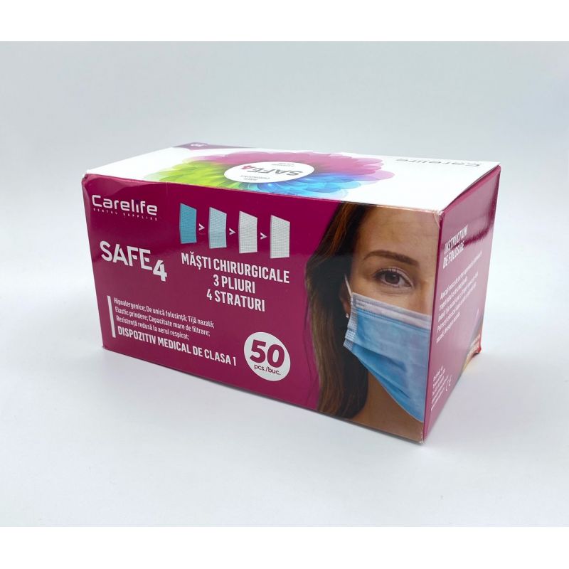 Masti colorate 4 straturi 50 buc/set