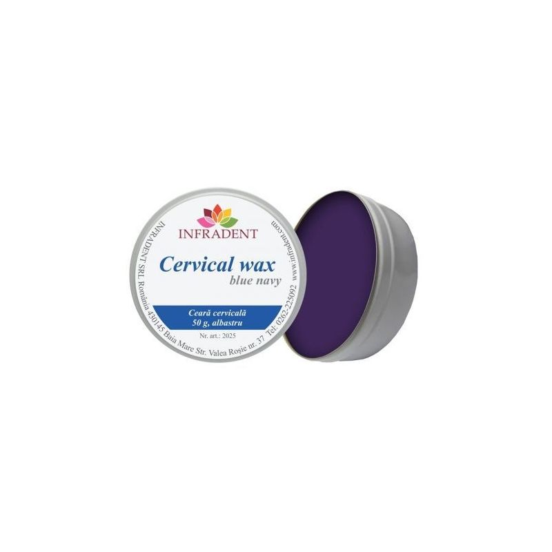 CERVICAL WAX scarlet red/blue