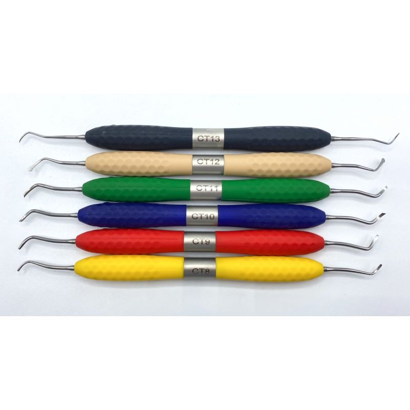 Set 6 instrumente restaurari compozite Seria II