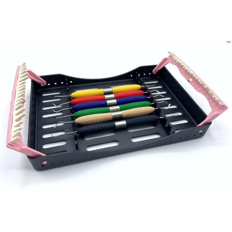 Set 6 instrumente restaurari compozite Seria II