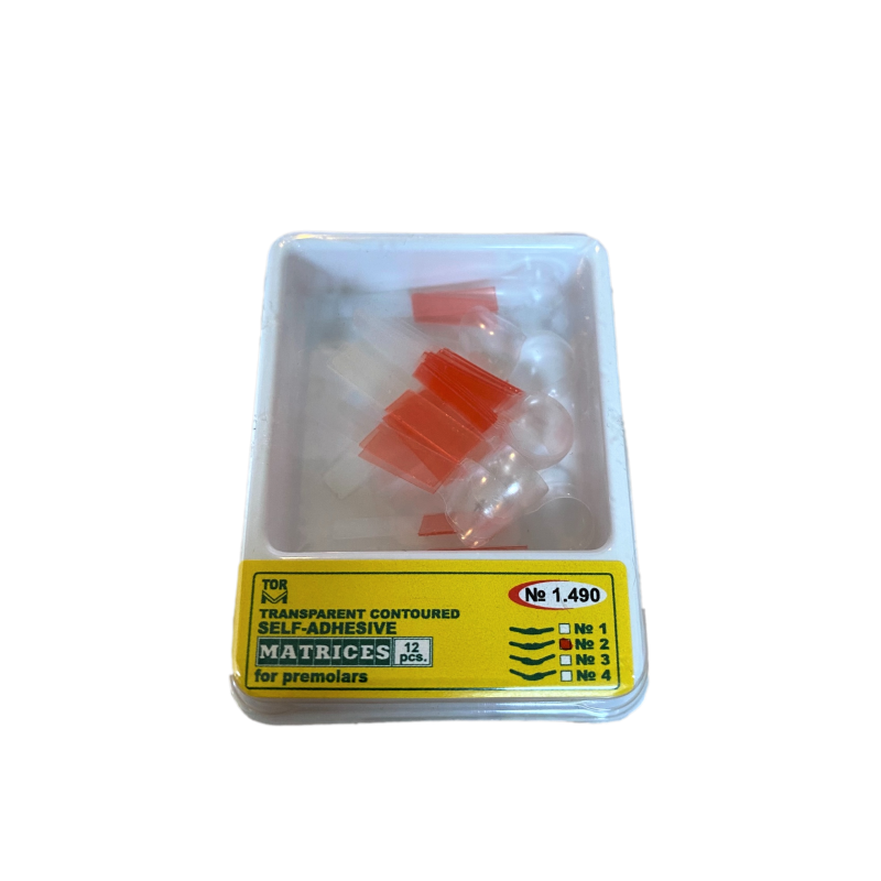 Matrici conturate autoadezive premolari