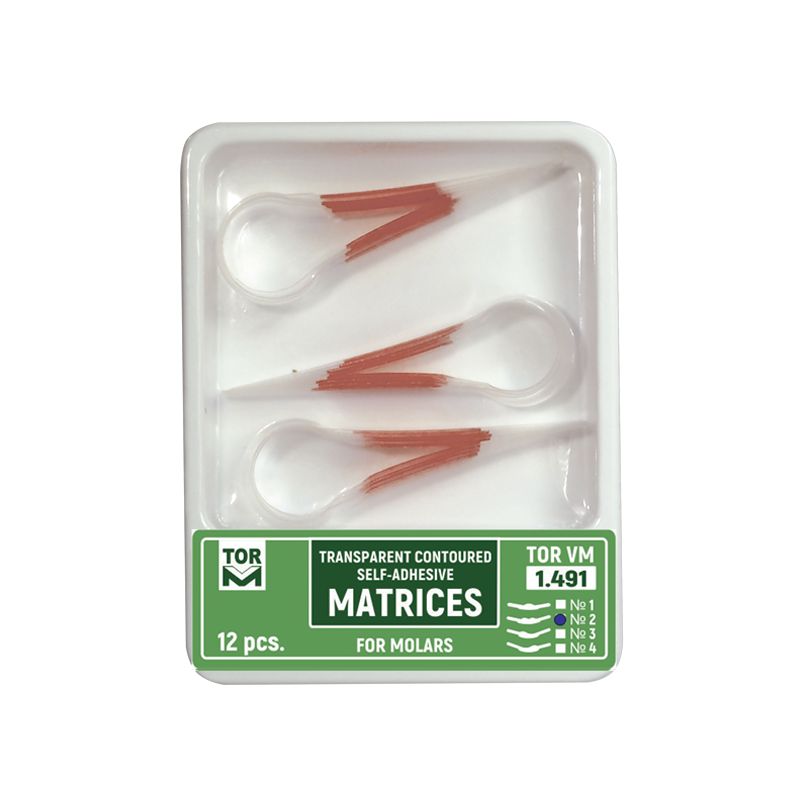 Matrici conturate autoadezive molari