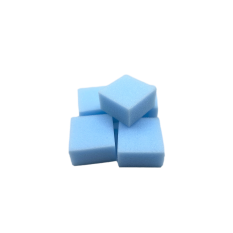 Bureti patrati pentru suport albastru