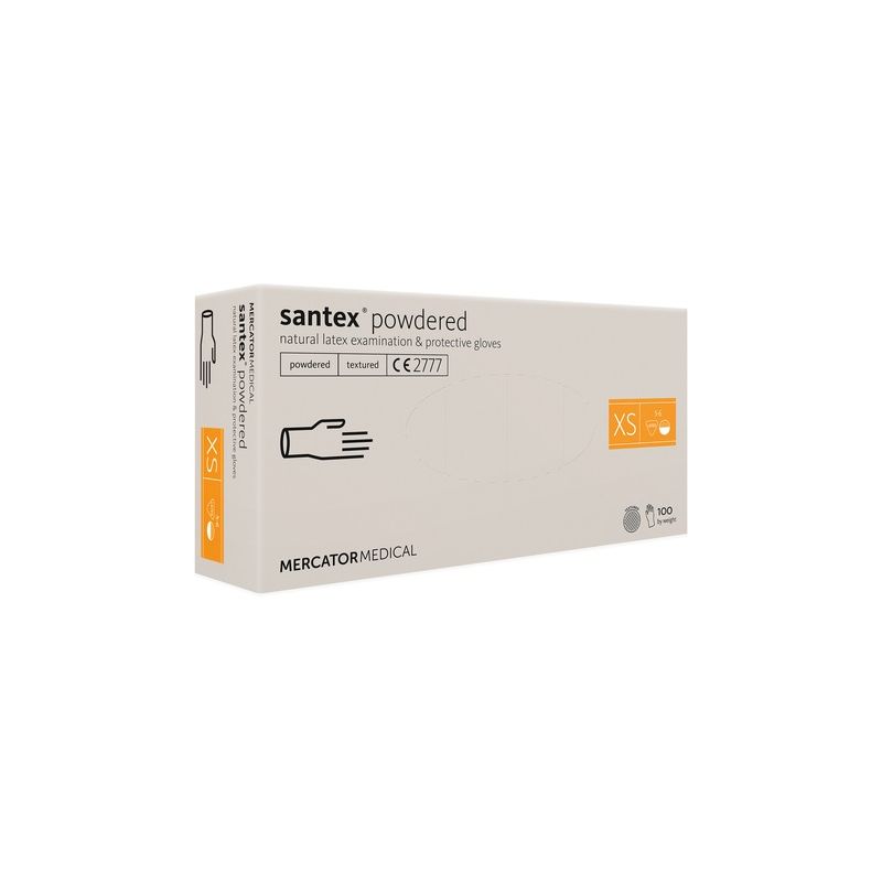 Manusi Latex Pudrate Santex