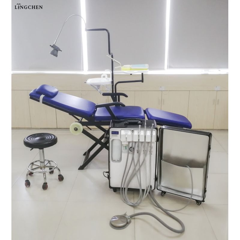 Unit dentar portabil tip valiza cu compresor (butelie 6 litri)