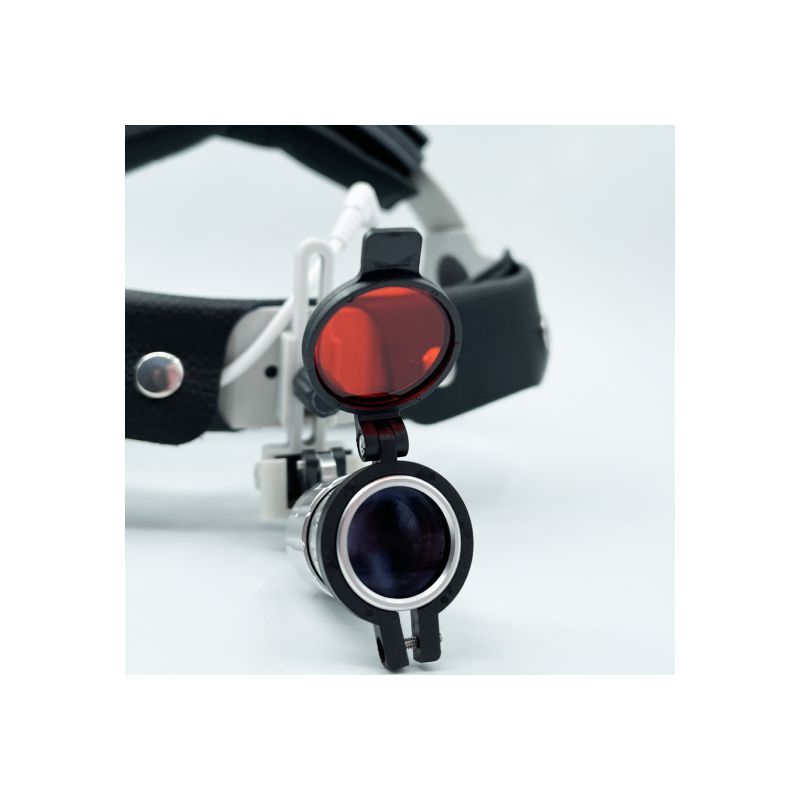 Sursa de lumina HL8100 cu baterie cordless si suport capelina