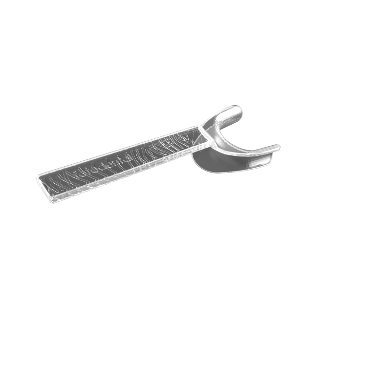 Kit departatoare plastic pentru fotografie transparent