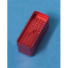 Cutie mini endo pentru ace si freze, rosie