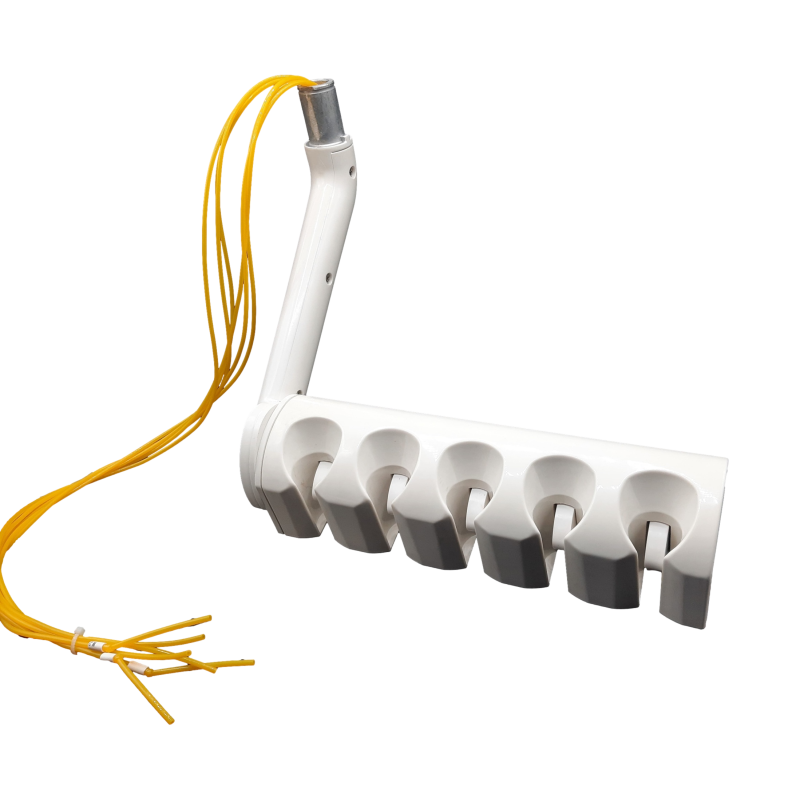 Brat cu suport 5 locatii comanda pneumatica Runyes