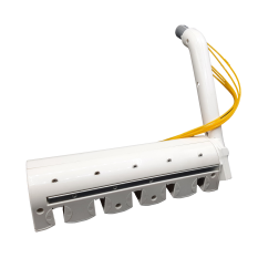 Brat cu suport 5 locatii comanda pneumatica Runyes