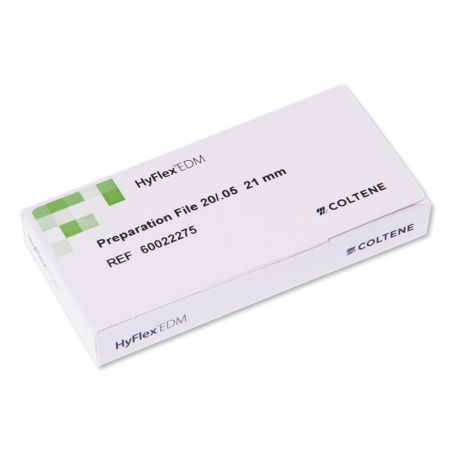 Ace Hyflex EDM NiTi Preparation 20/05 (galben/gri) 21mm SCOP EDUCATIV Ace Hyflex EDM NiTi Preparation 20/05 (galben/gri) 21mm SCOP EDUCATIV