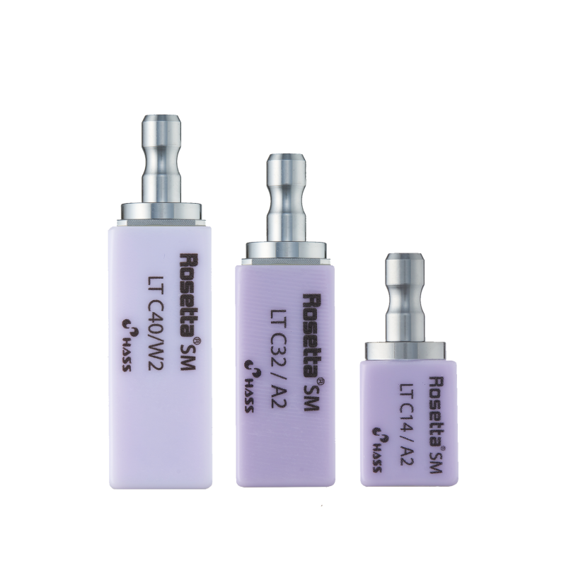 Bloc CAD/CAM Disilicat de Litiu Rosetta SM HT C14 2buc