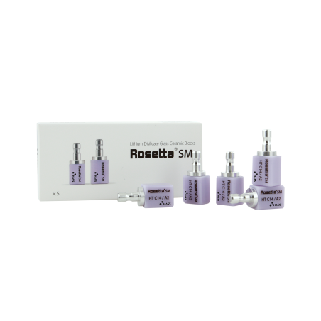 Bloc CAD/CAM Disilicat de Litiu Rosetta SM HT C14 2buc Bloc CAD/CAM Disilicat de Litiu Rosetta SM HT C14 2buc