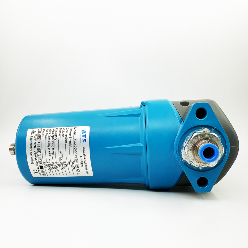 Filtru compresor pentru eliminarea apei