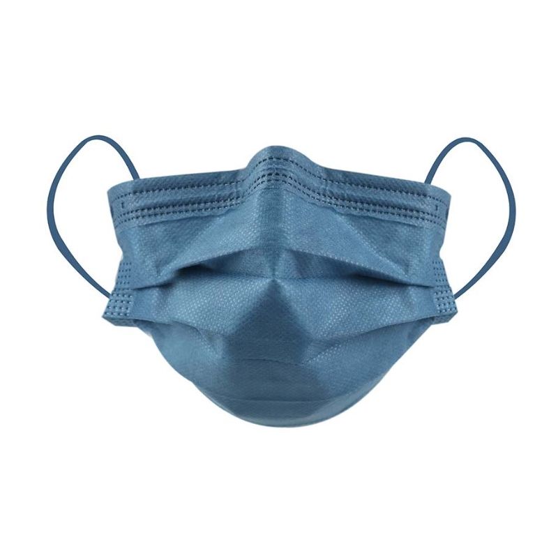 Masti colorate 4 straturi 4 pliuri 50 buc Verde Lime