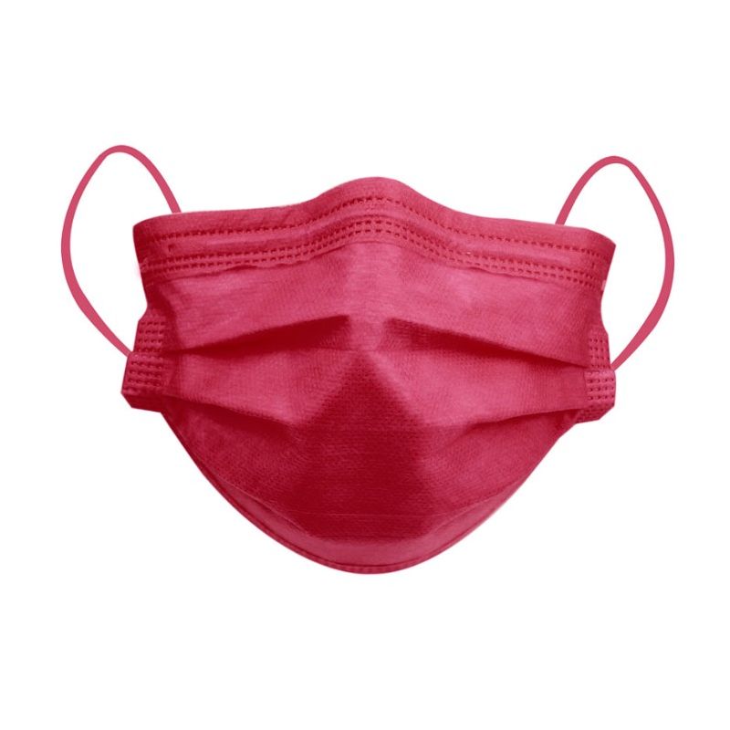 Masti colorate 4 straturi 4 pliuri 50 buc Verde Lime