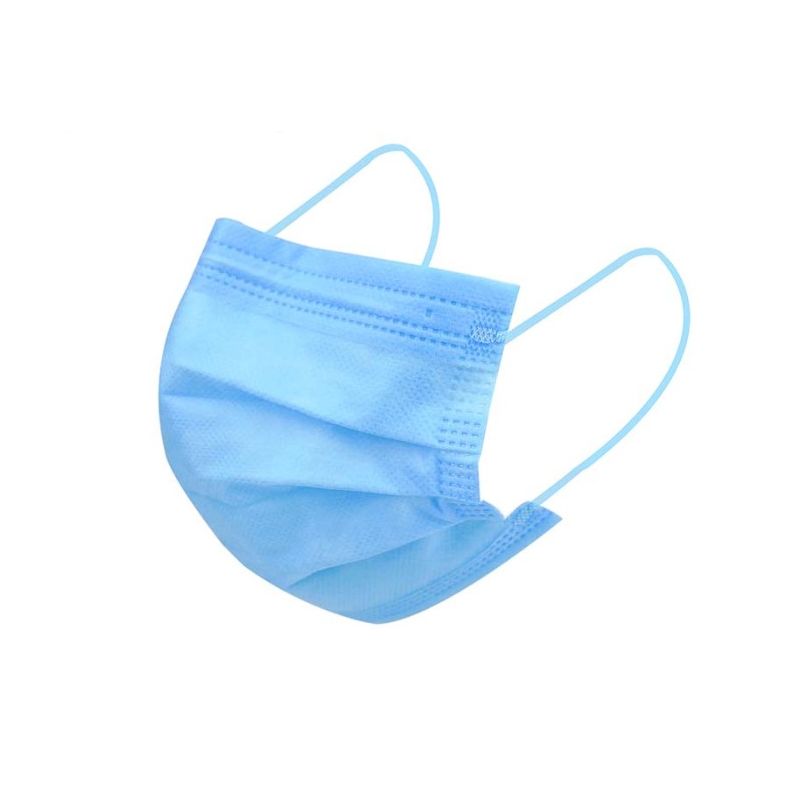 Masti colorate 4 straturi 4 pliuri 50 buc Verde Lime