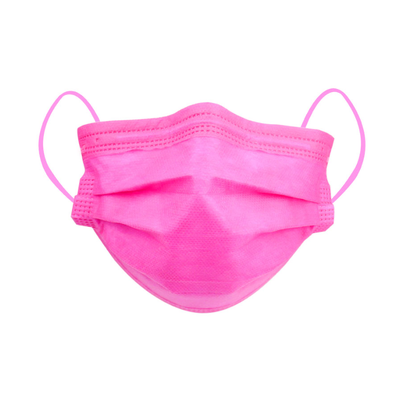 Masti colorate 4 straturi 4 pliuri 50 buc Verde Lime