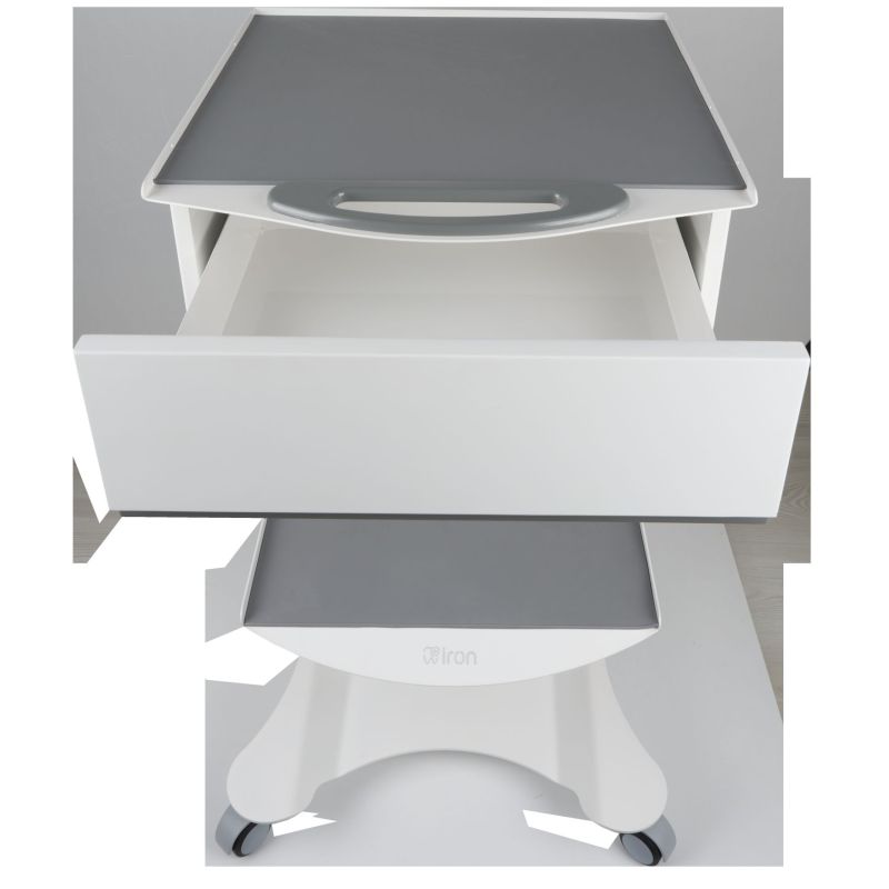 Cart mobil cu 1 sertar si doua polite HCS-01