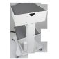 Cart mobil cu 1 sertar si doua polite HCS-01 Cart mobil cu 1 sertar si doua polite HCS-01