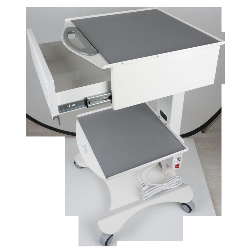 Cart mobil cu 1 sertar si doua polite HCS-01