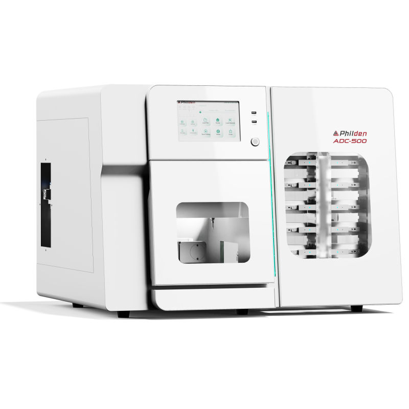 Frezare Cad-Cam cu schimbator automat 10 discuri  Philden ADC-500