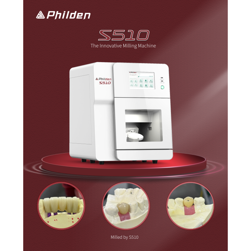 Frezare Cad-Cam uscat FARA AER Philden S510