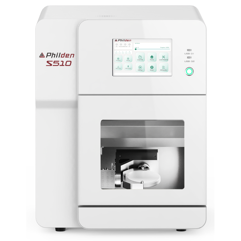 Frezare Cad-Cam uscat FARA AER Philden S510