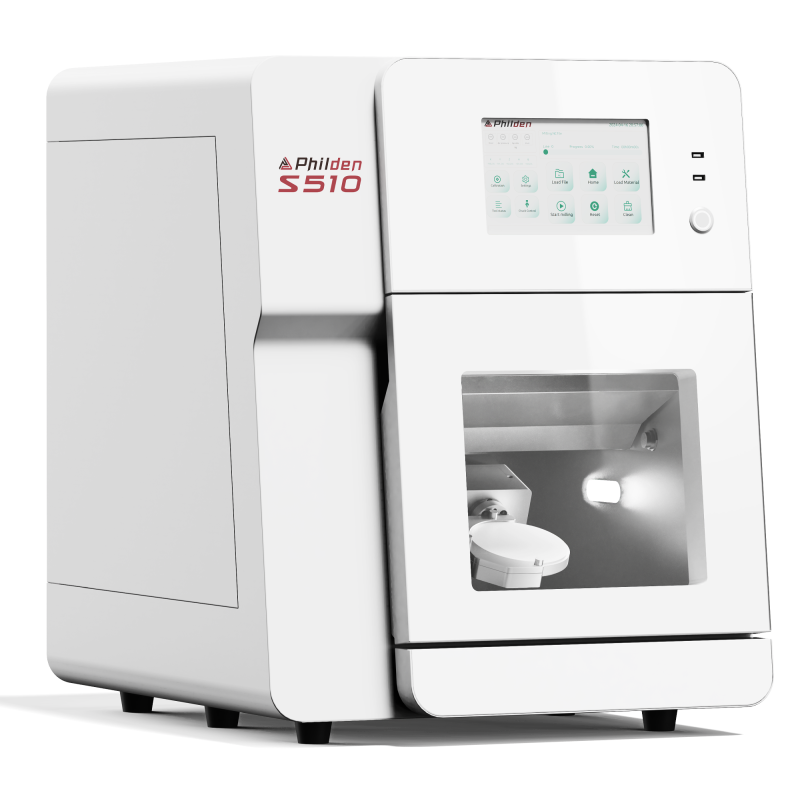 Frezare Cad-Cam uscat FARA AER Philden S510