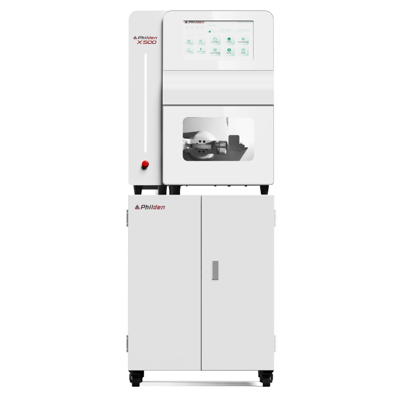 Frezare Cad-Cam hibrida umed/uscat Philden X500