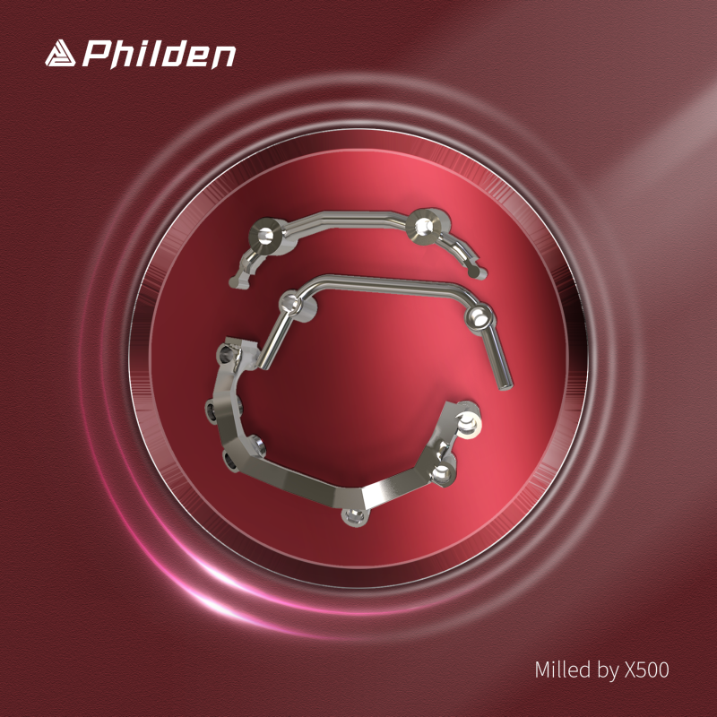 Frezare Cad-Cam hibrida umed/uscat Philden X500