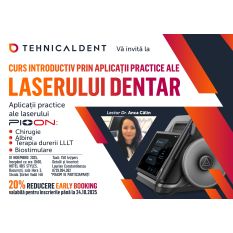 1 noiembrie 2025 Bucuresti APLICAȚII PRACTICE ALE LASERULUI DENTAR