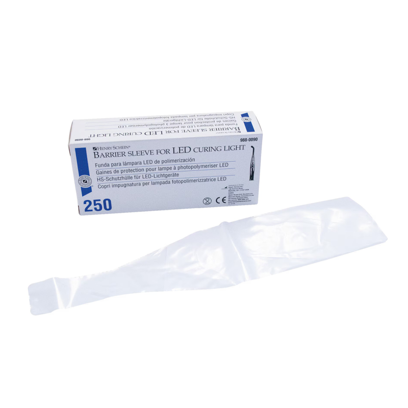 Folii protectie lampa foto Henry Schein