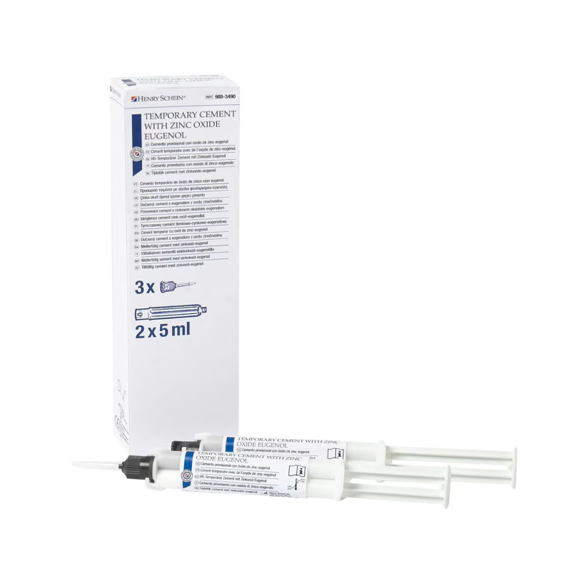Ciment provizoriu cu eugenol Henry Schein seringa automix 2x5ml