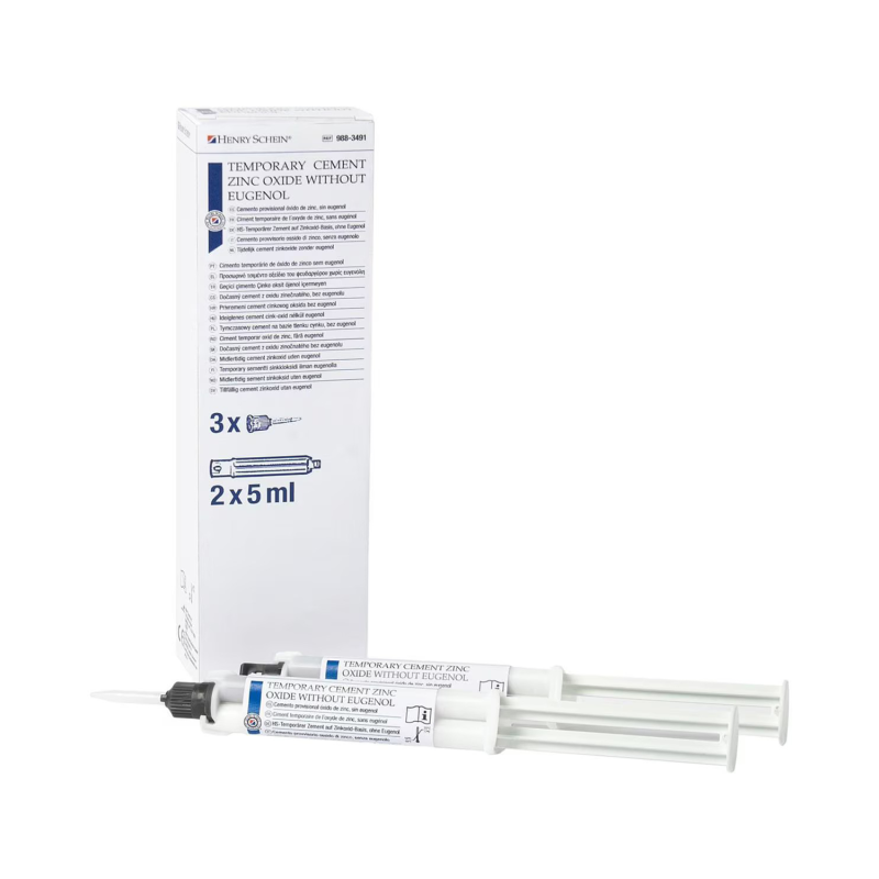 Ciment provizoriu fara eugenol Henry Schein seringa automix 2x5ml