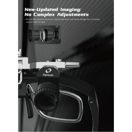 Lupa ergonomica Brilliance Pro 48° inclinate