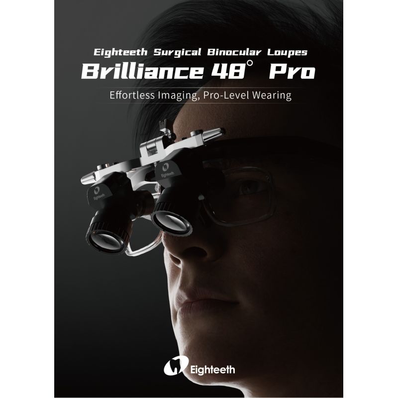 Lupa ergonomica Brilliance Pro 48° inclinate