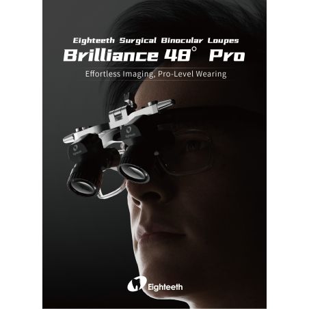 Lupa ergonomica Brilliance Pro 48° inclinate