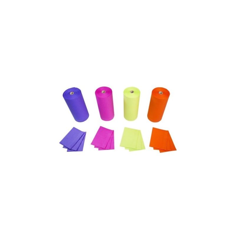 Bavete colorate rola 80 bucati/set